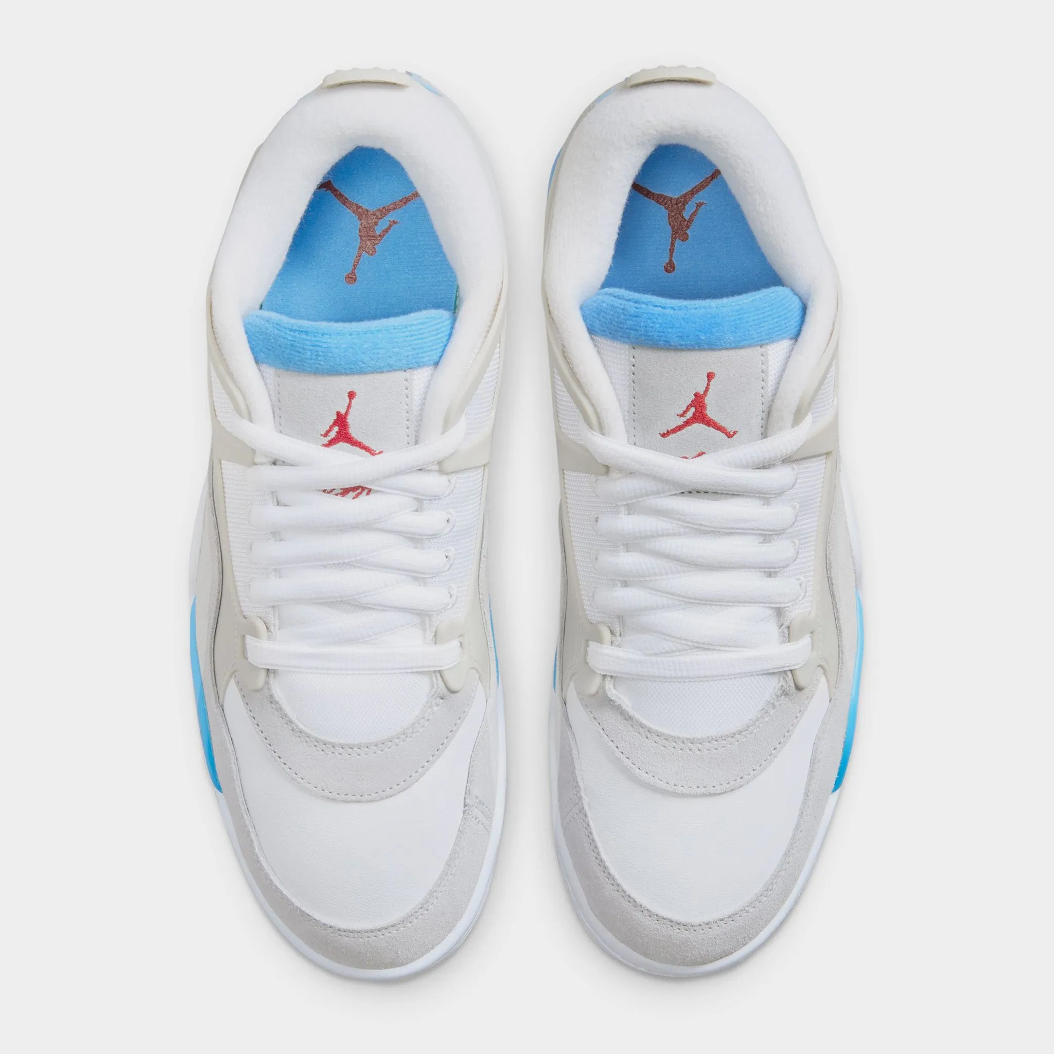 Jordan 4 RM White / Neutral Grey Seamless construction