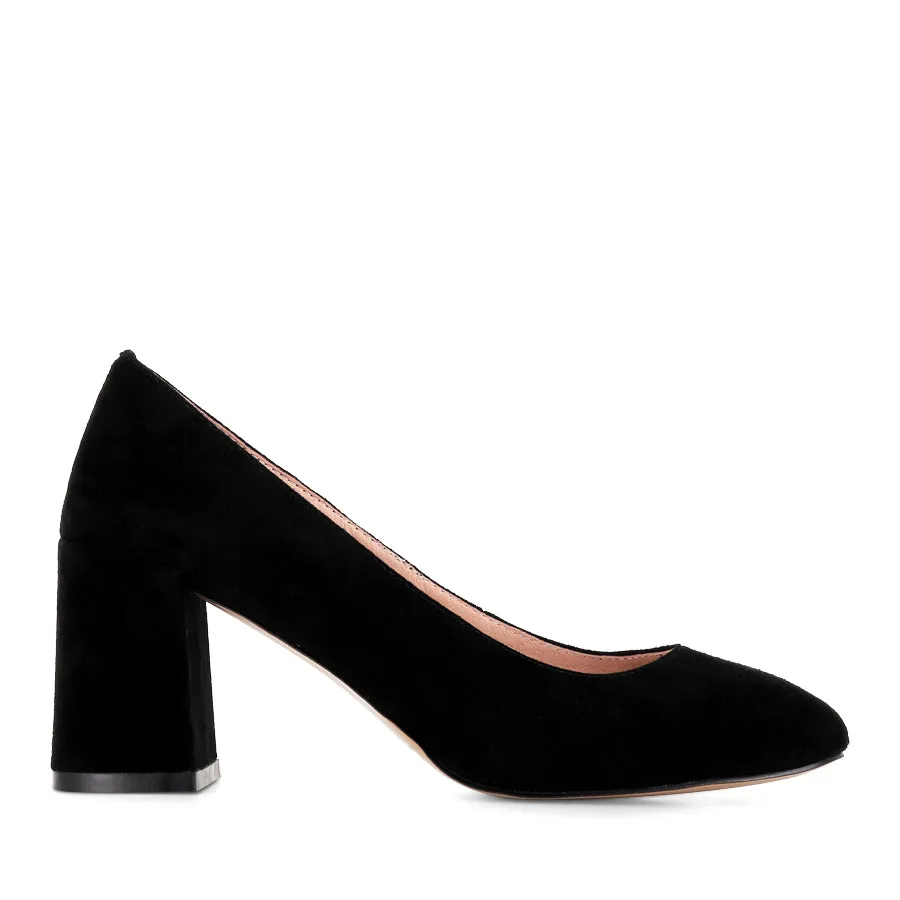 TED - BLACK SUEDE Wellness Walk Library Step