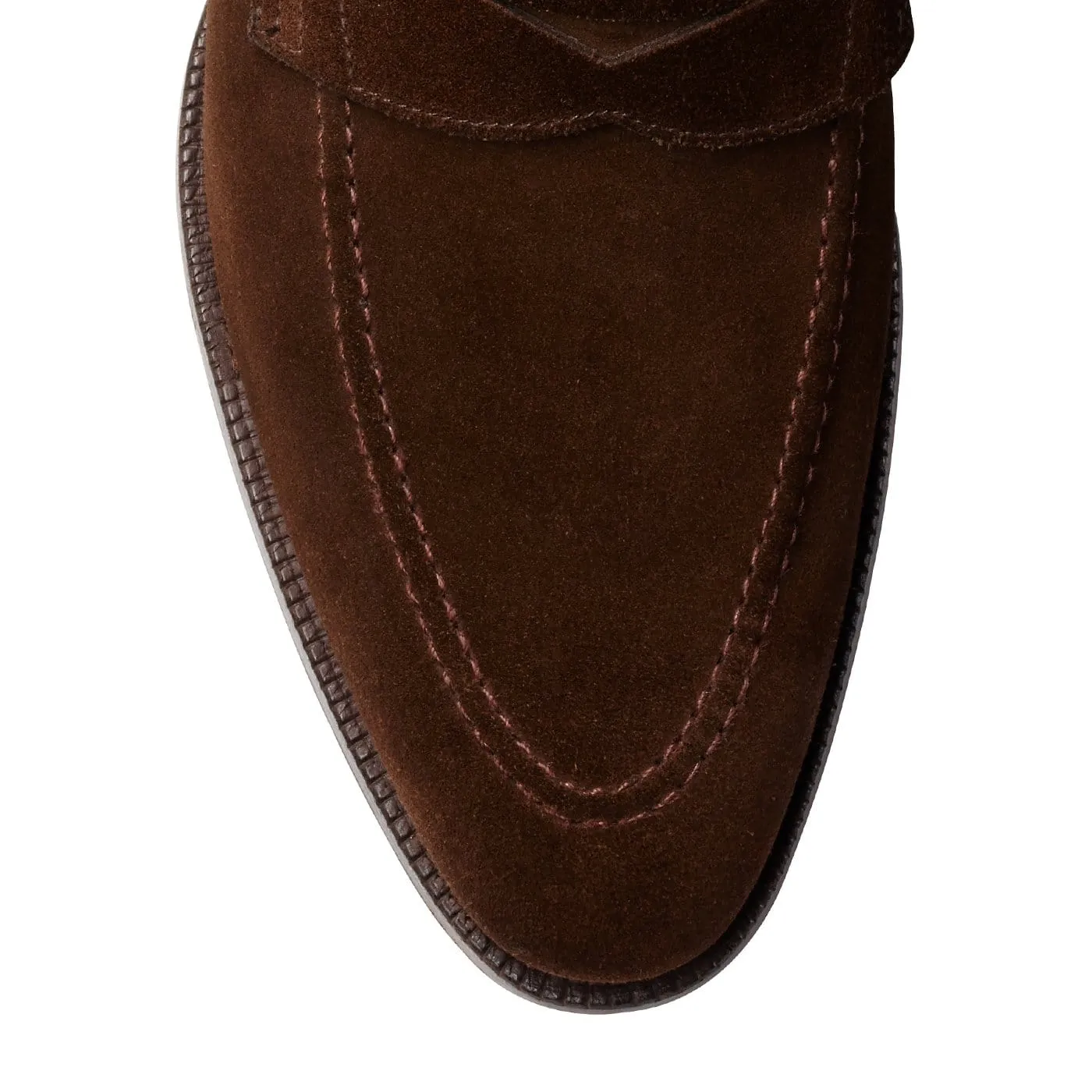 Teign Dark Brown Suede Zip   Up Smart Walk