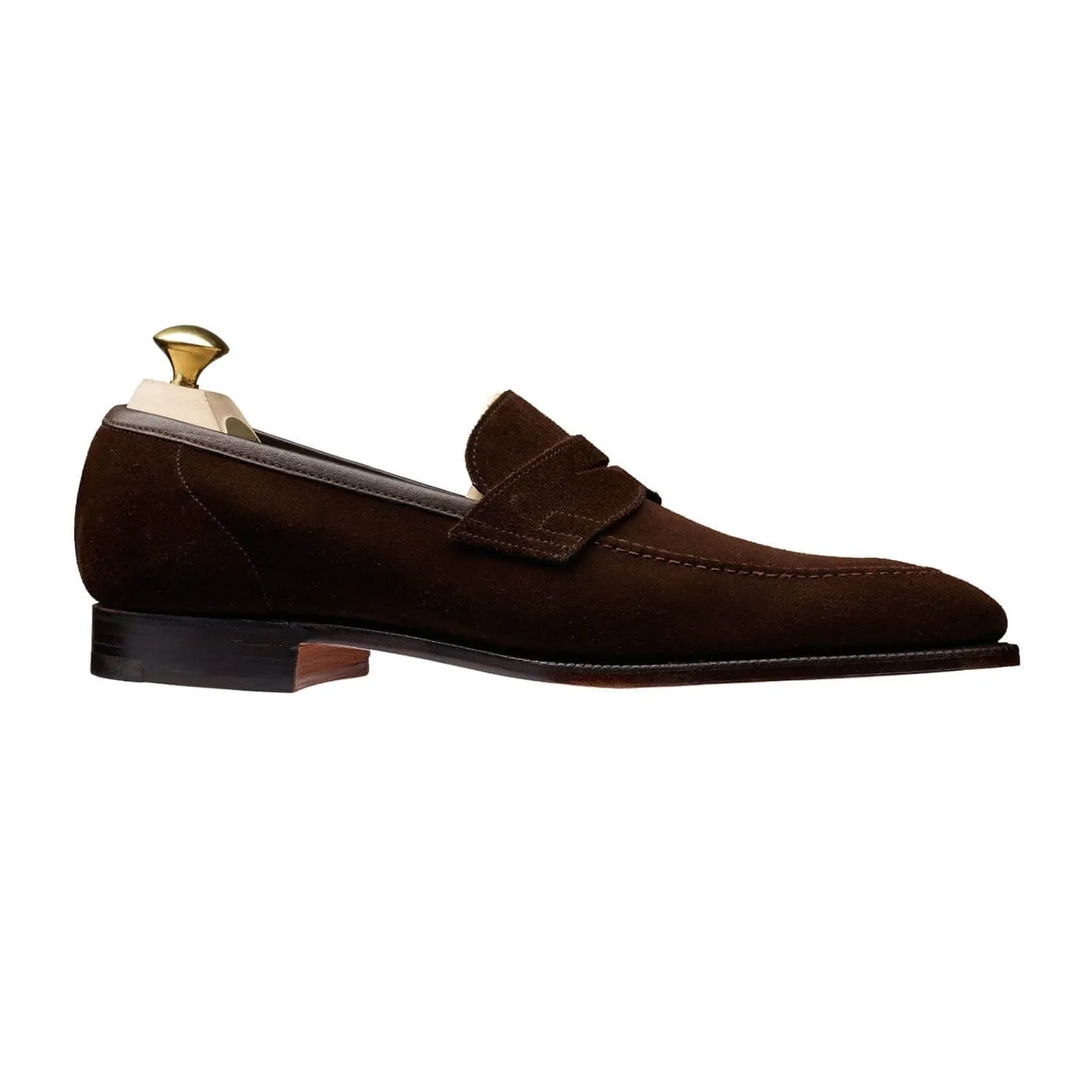 Teign Dark Brown Suede All Day