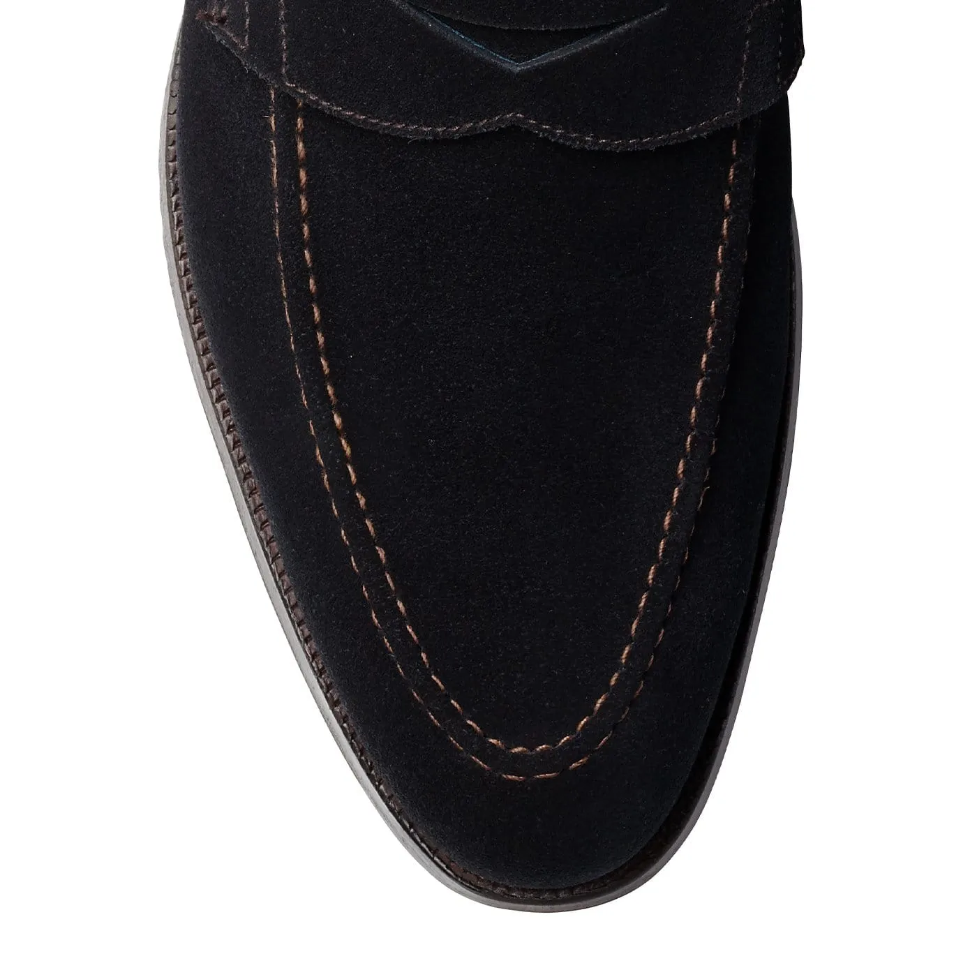 Sophisticated Style Way Neat Teign Navy Suede