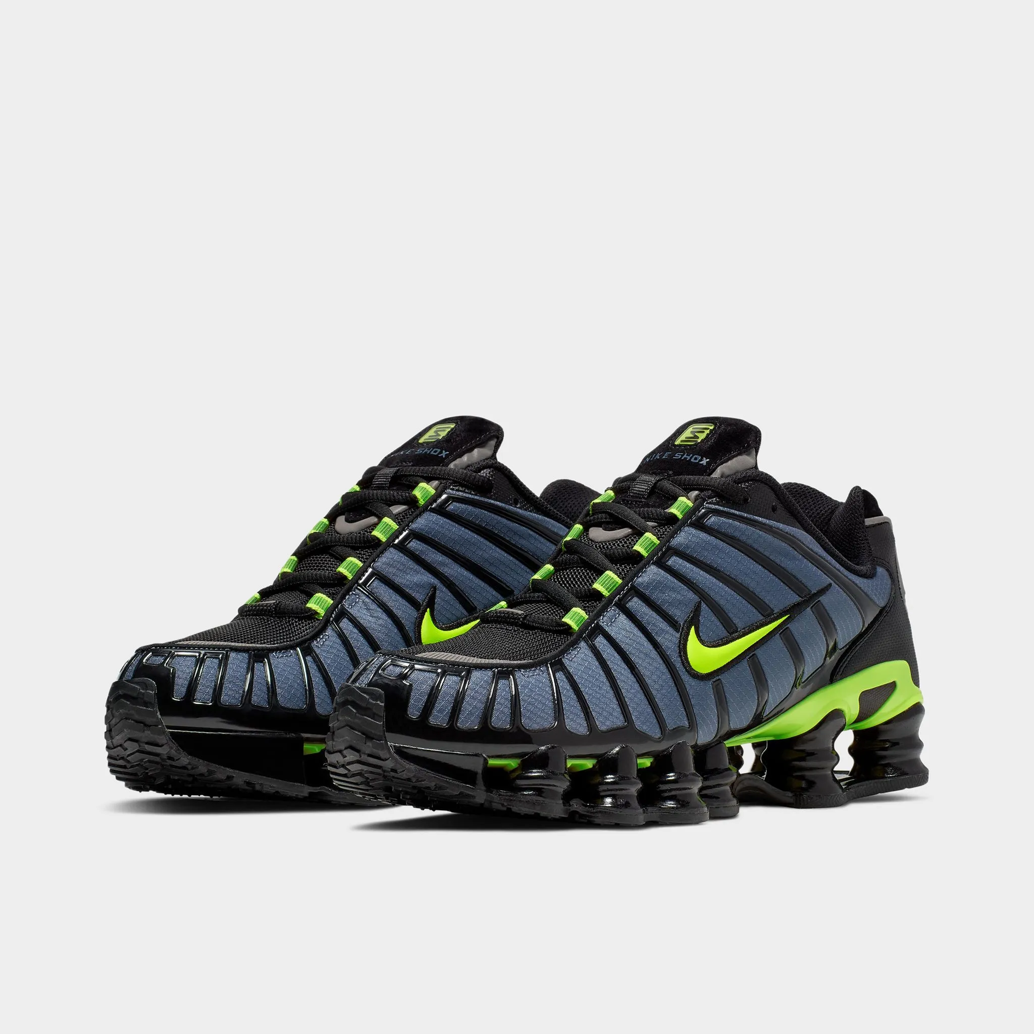 Nike Shox TL Thunderstorm / Volt - Black Pavement Walk