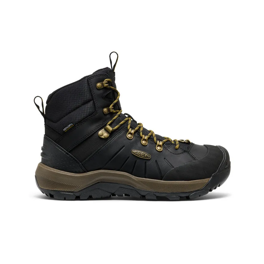form Men's Revel IV Polar Waterproof Boot  |  Black/Lemon Curry