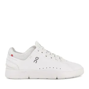 THE ROGER ADVANTAGE (W) - ALL WHITE ultramarathon logo - engraved shoes