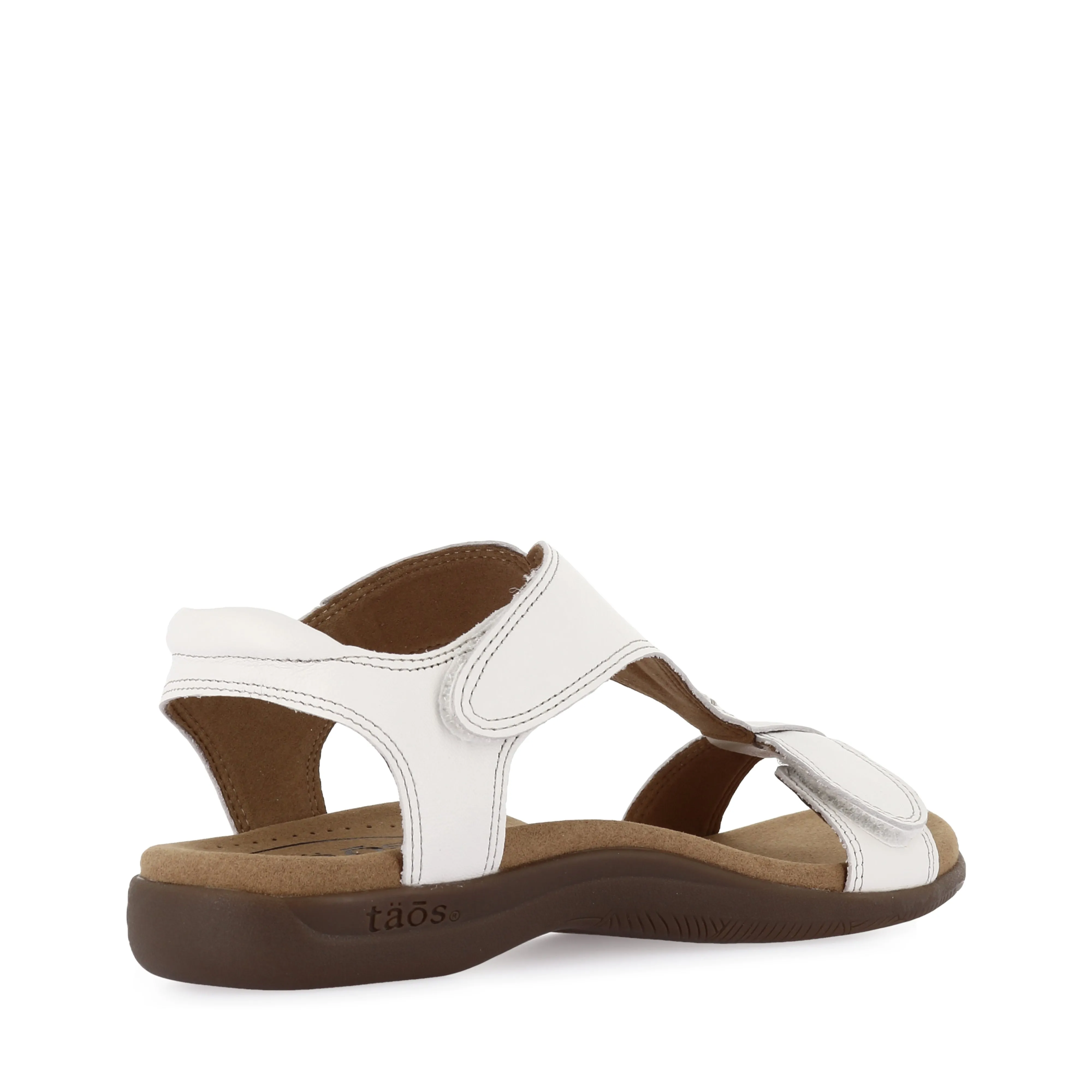 THE SHOW - WHITE LEATHER Errand Day Open Toe Design