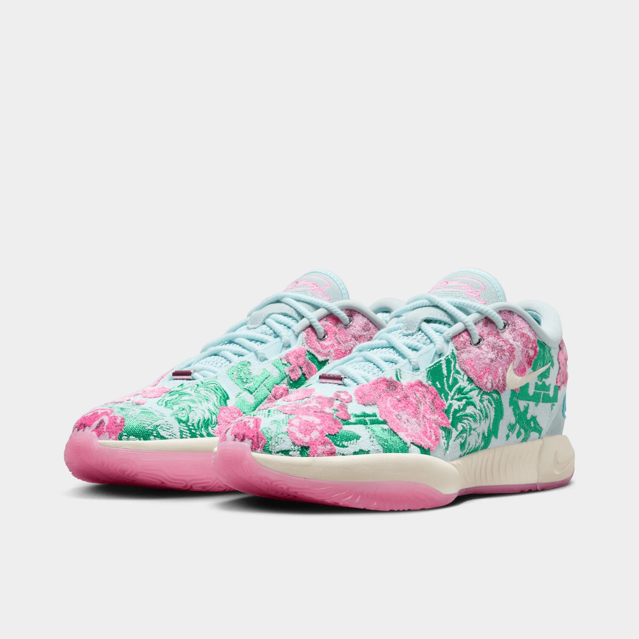 Nike Lebron XXI Premium Glacier Blue / Coconut Milk - Stadium Green Core Design