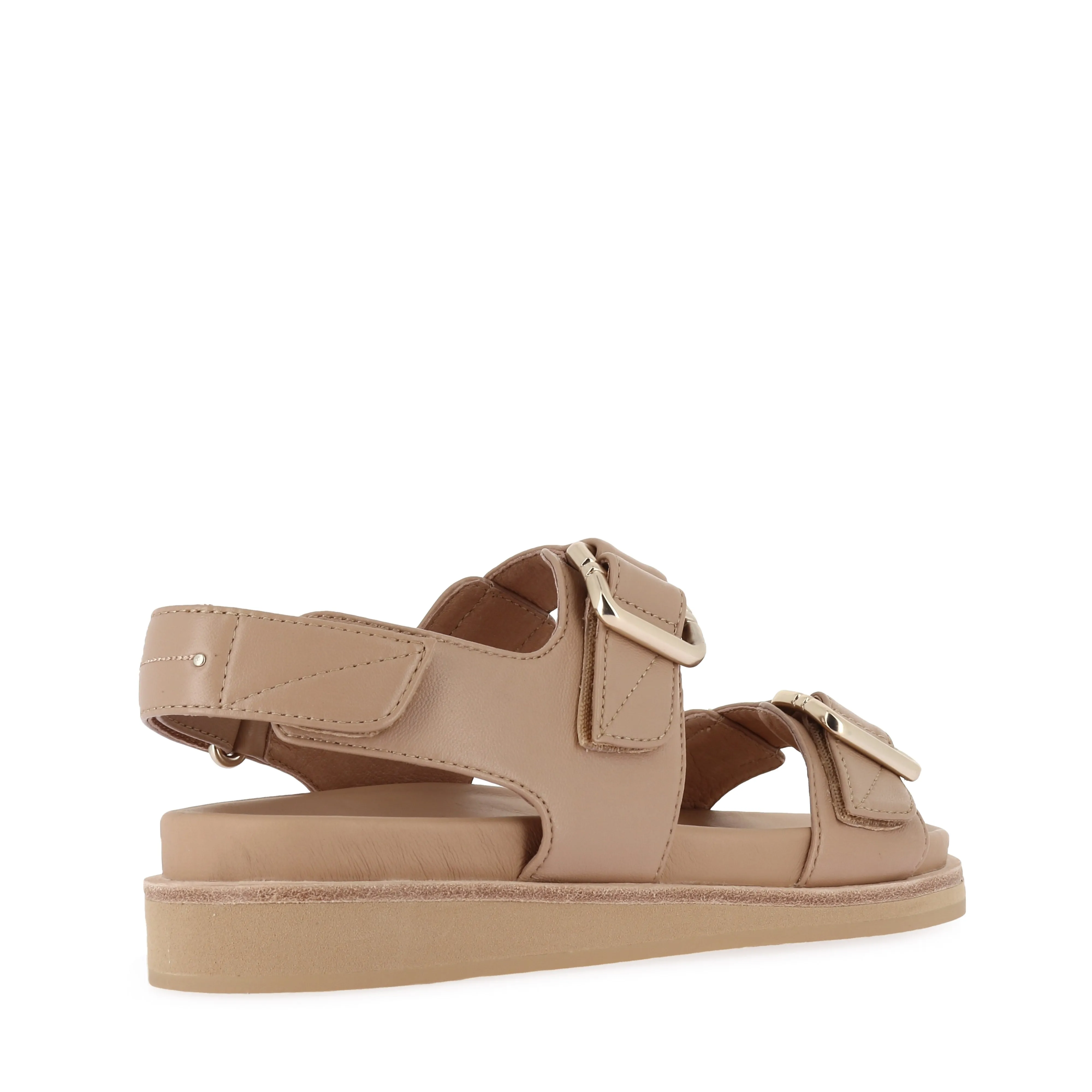 THOMPSON - CAMEL LEATHER Cushioned Insole