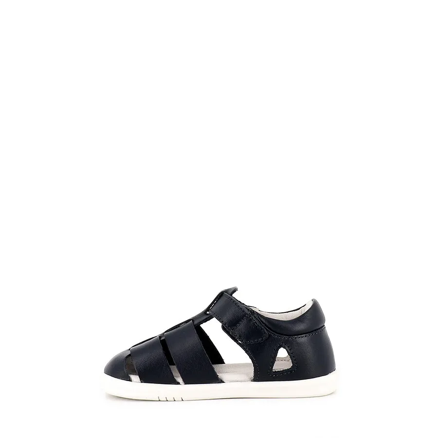 Comfortable Sandals for Men TIDAL I-WALK - NAVY LEATHER