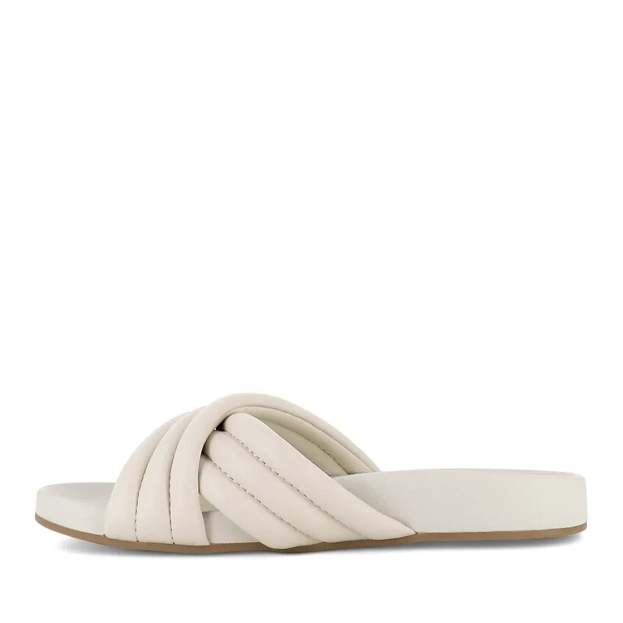 TIDE CROSS PADDED - BONE LEATHER Propulsion plate
