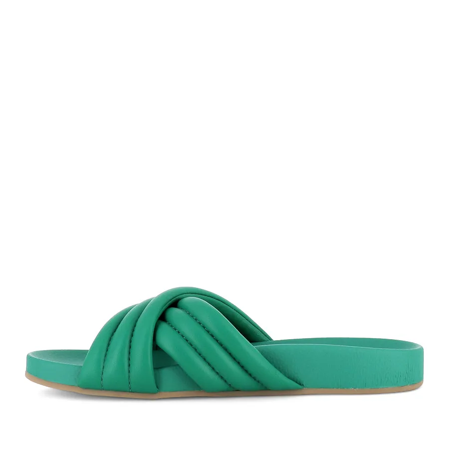 Comfortable Material TIDE CROSS PADDED - SHAMROCK LEATHER