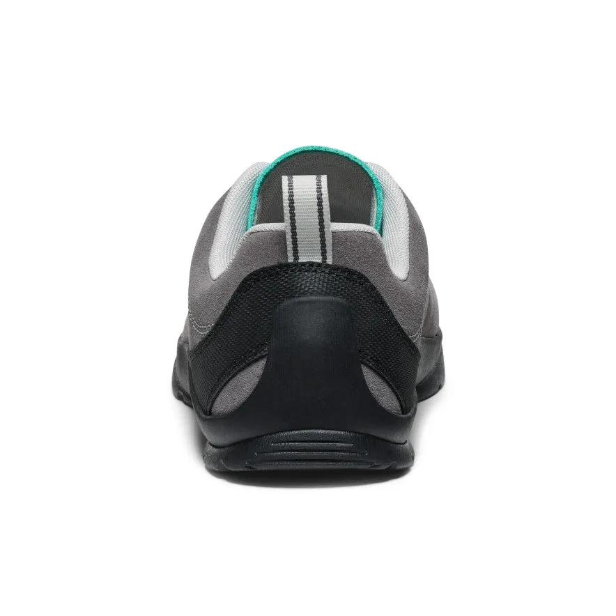 Men's Jasper Sneaker  |  Steel Grey/Bright Aqua adults - specific functions back - zip