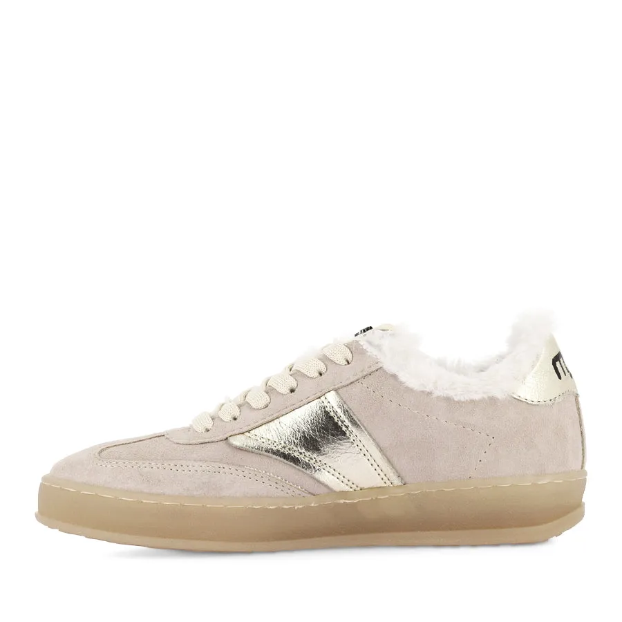 Pace Drive Outfit Blend TILLY - LIGHT TAUPE SUEDE/FUR
