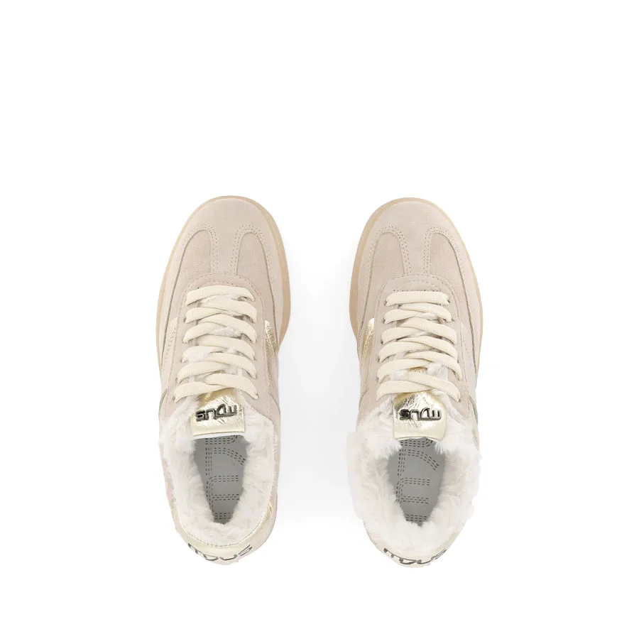 Moisture Management Fabric TILLY - LIGHT TAUPE SUEDE/FUR