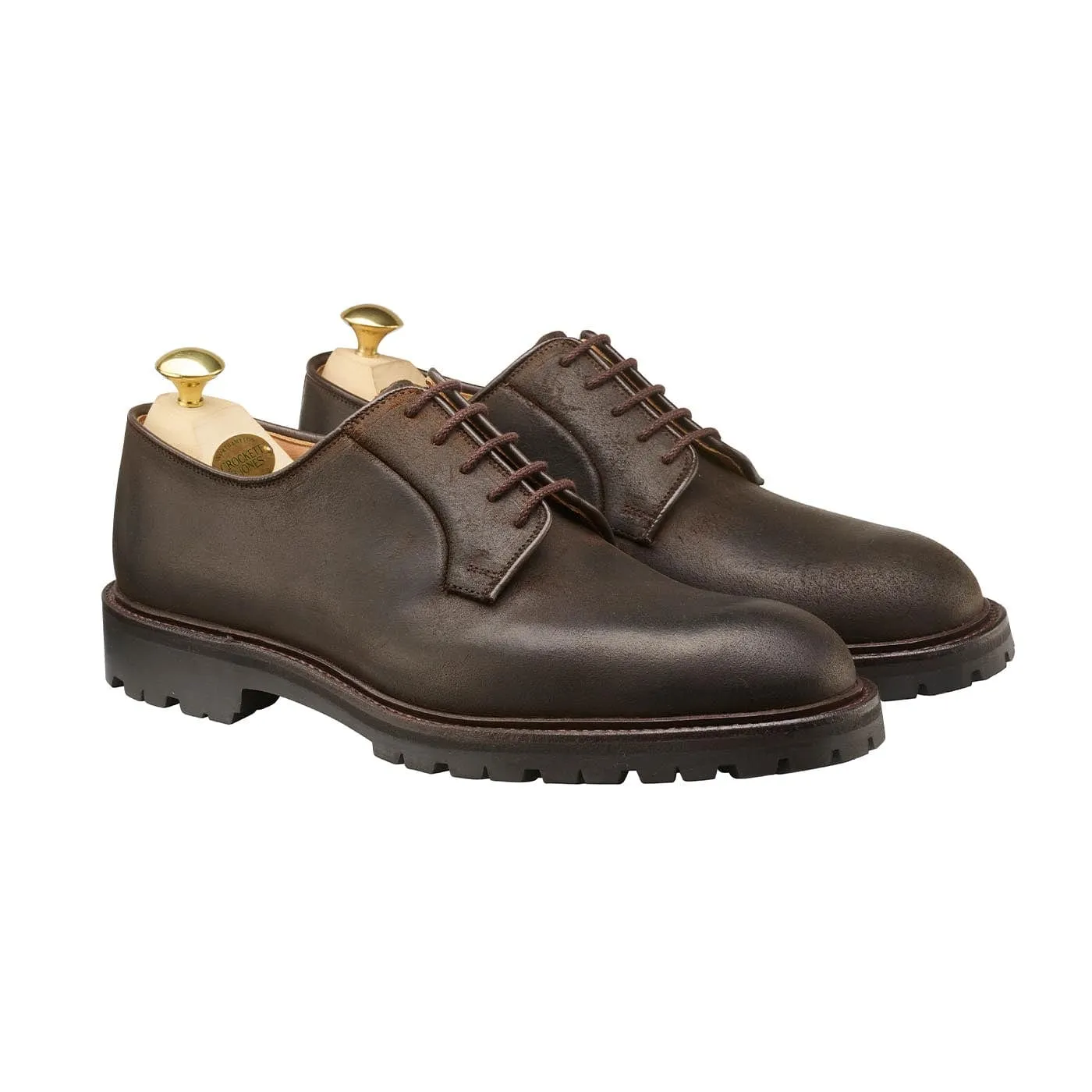 Cloud Flow Lanark 3 Dark Brown Rough-Out Suede