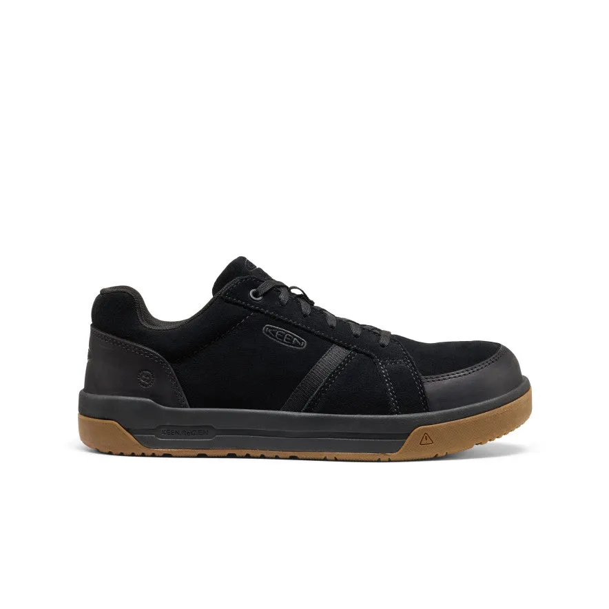 Traction Sole dress - wear Men's Kenton  ESD Work Shoe (Carbon Toe)  |  Black/Gum