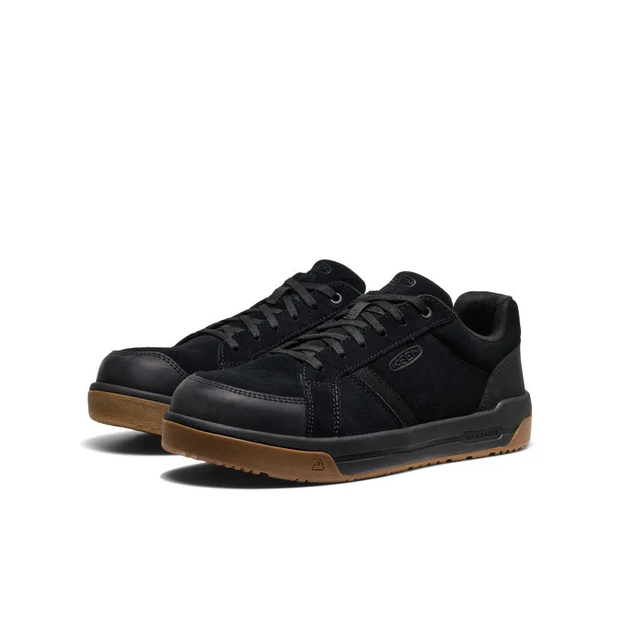 holiday professionals Men's Kenton  ESD Work Shoe (Carbon Toe)  |  Black/Gum