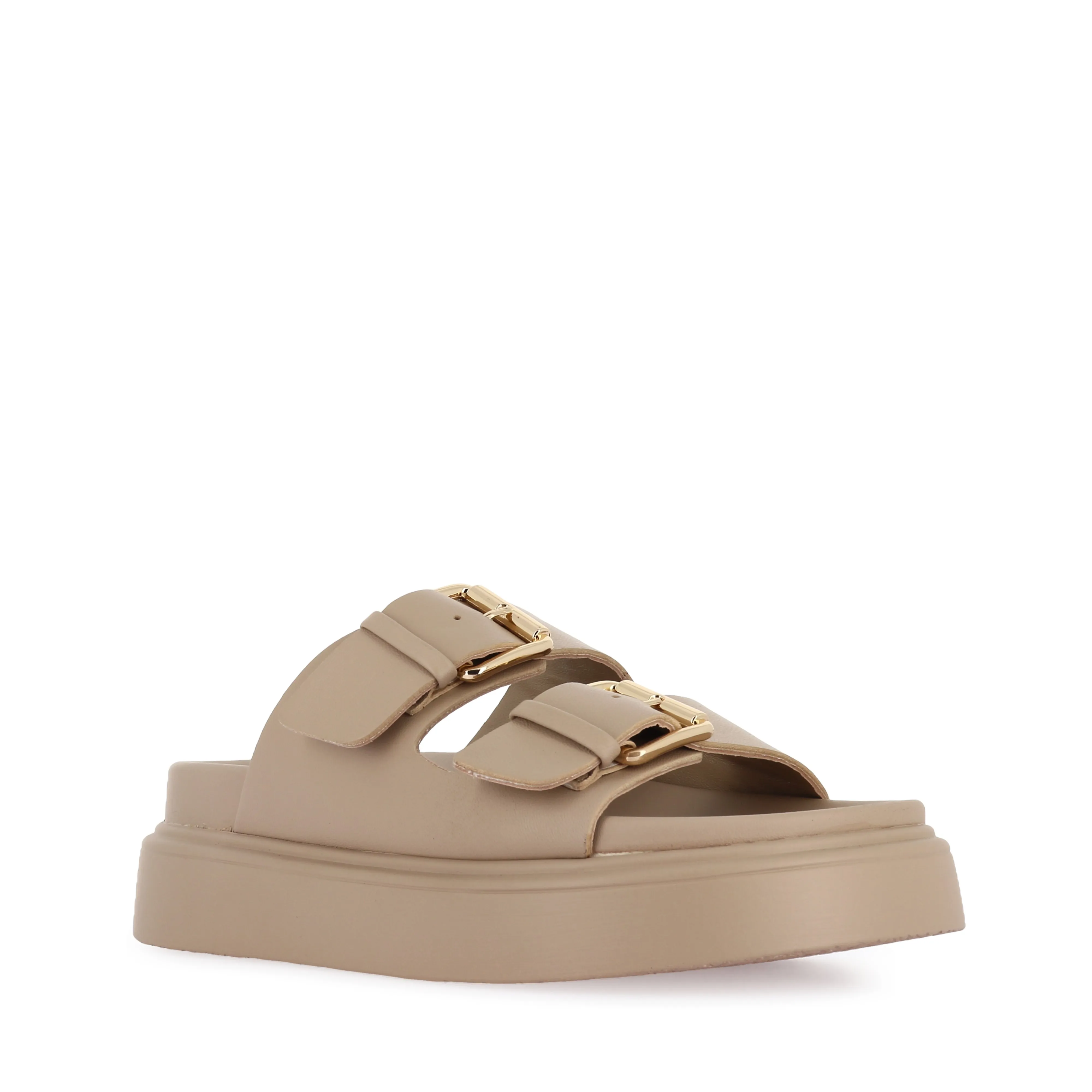 Slide Style Relax Foot JAGGER - BISQUE NAPPA