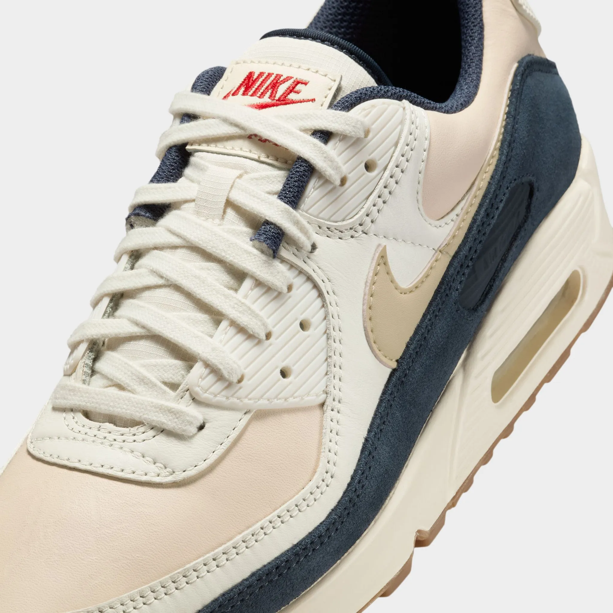 engaging Multi-Functional Nike Air Max 90 PRM Pale Ivory / Light Khaki