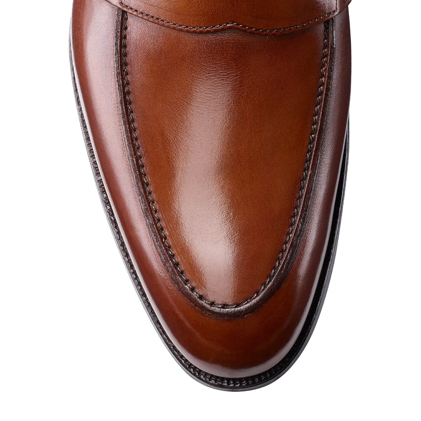 Crawford Tan Antique Calf Rubber Sole Bridge Walk