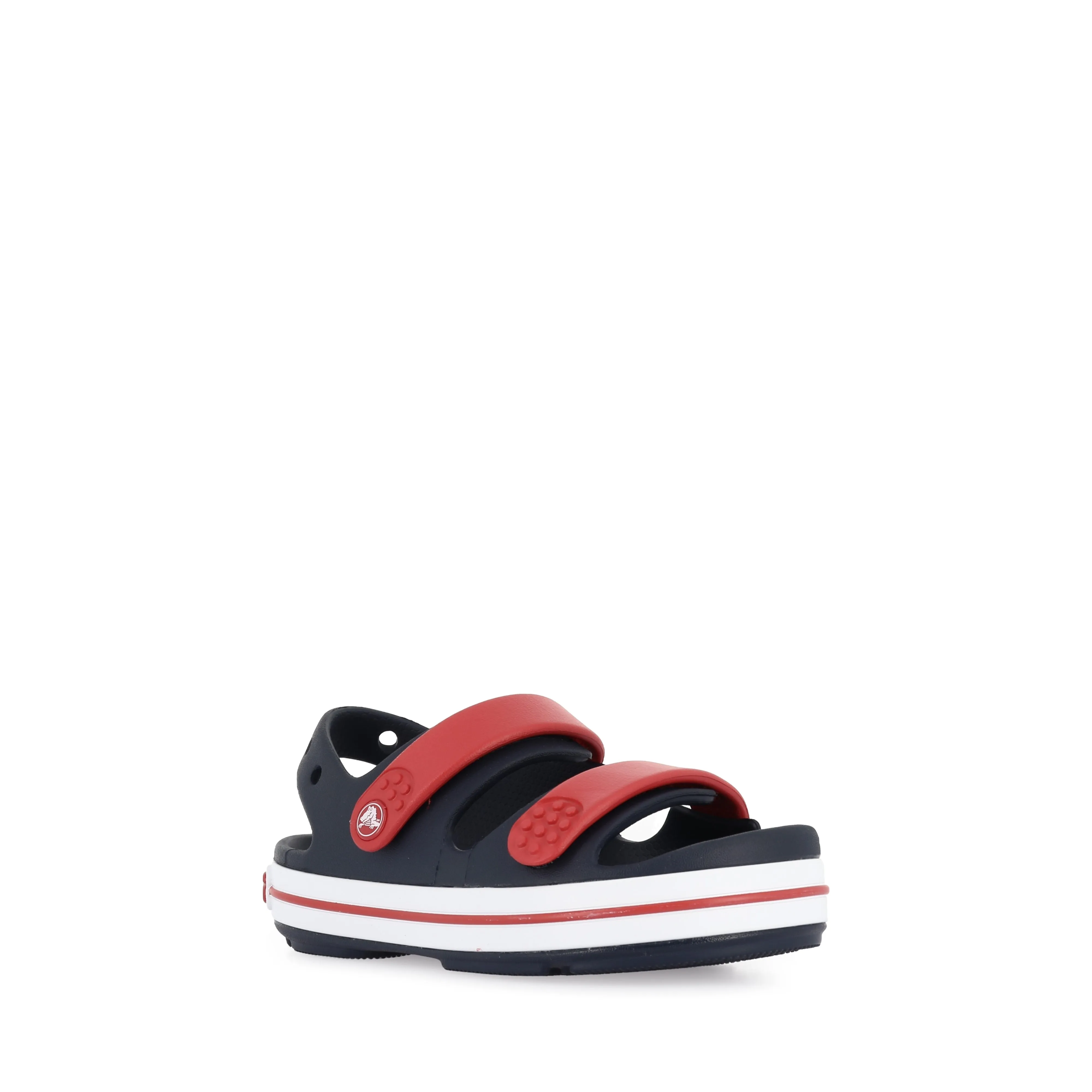 CROCBAND CRUSIER SANDAL KIDS - NAVY/VARSITY RED Beach Shoes for Men