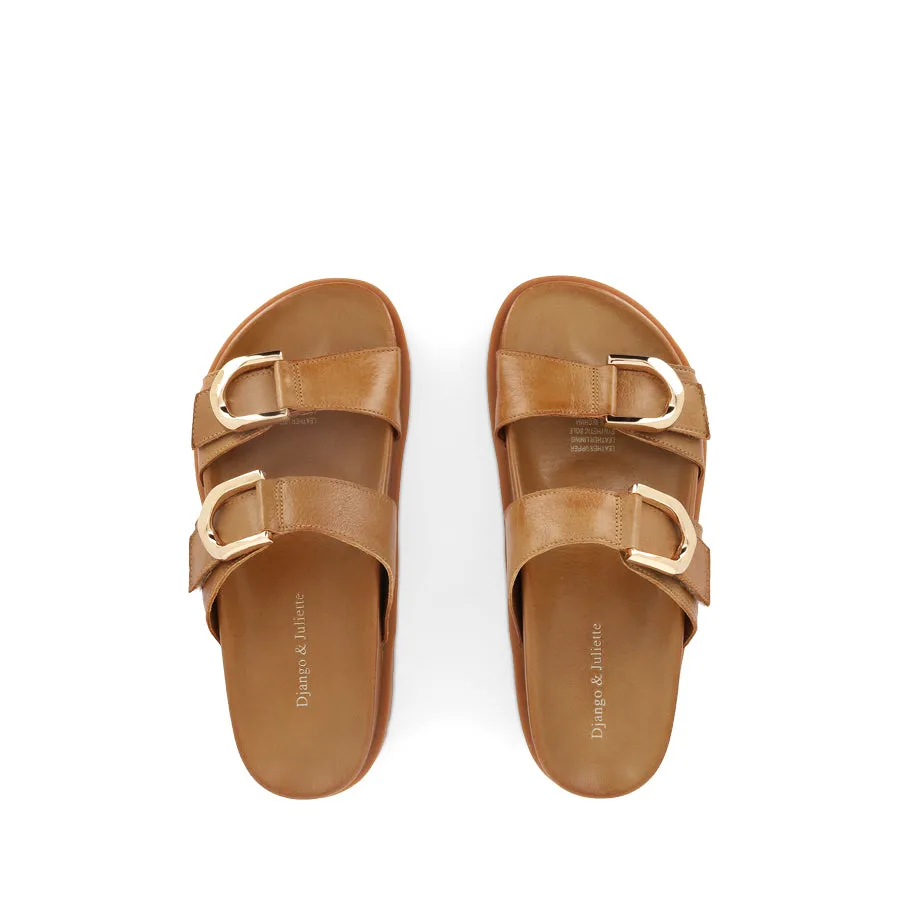 ULLANA - TOFFEE LEATHER Relaxed Feel