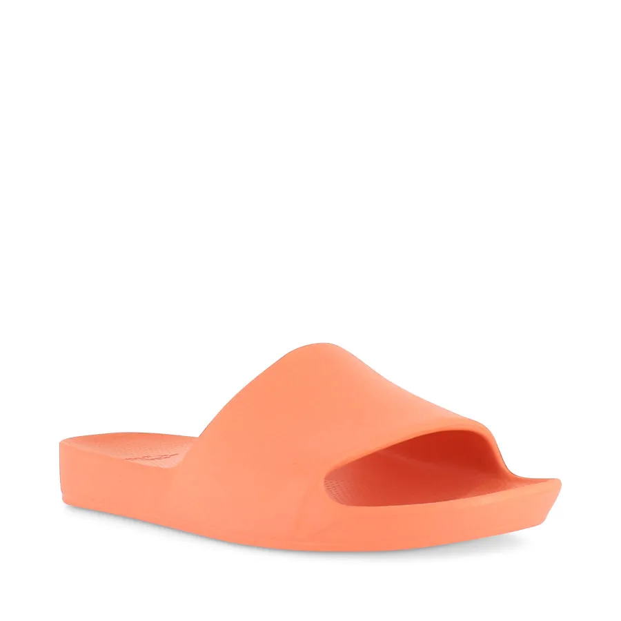 ARCH SUPPORT SLIDES - PEACH festival look Casual Flats