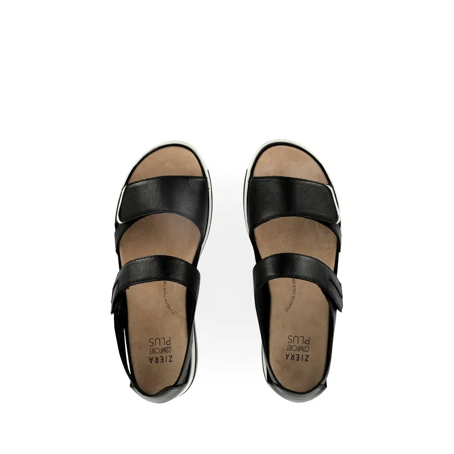 Quick Fit GEDD W - BLACK WHITE LEATHER