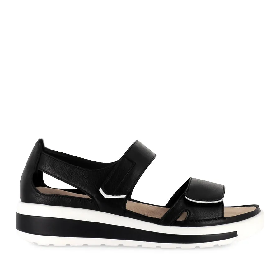 Step Smart GEDD W - BLACK WHITE LEATHER