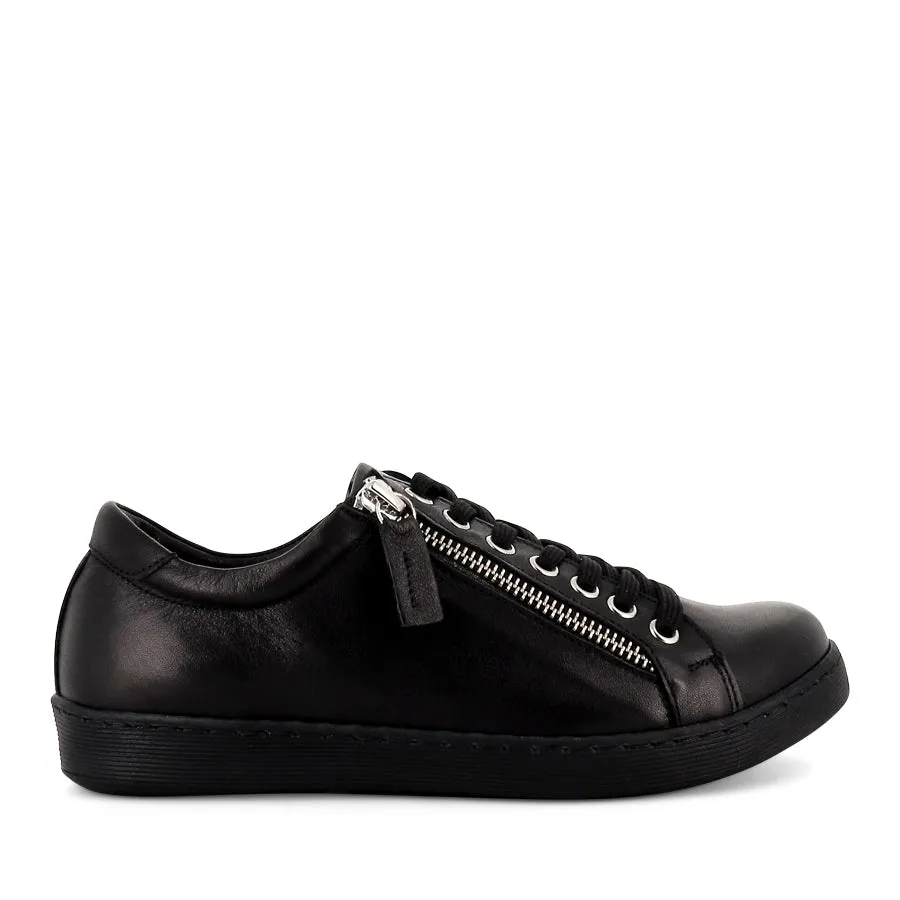 TOKEN - BLACK BLACK LEATHER Anti   Fatigue