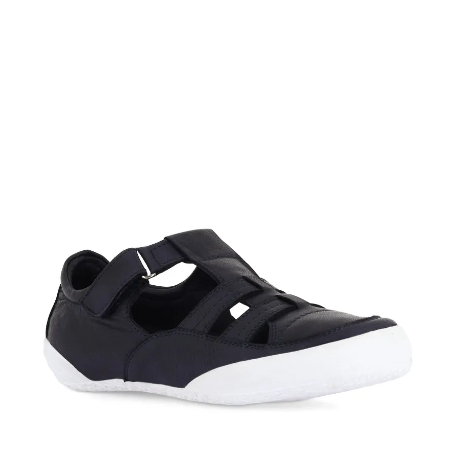 Simple TOLLA - NAVY LEATHER