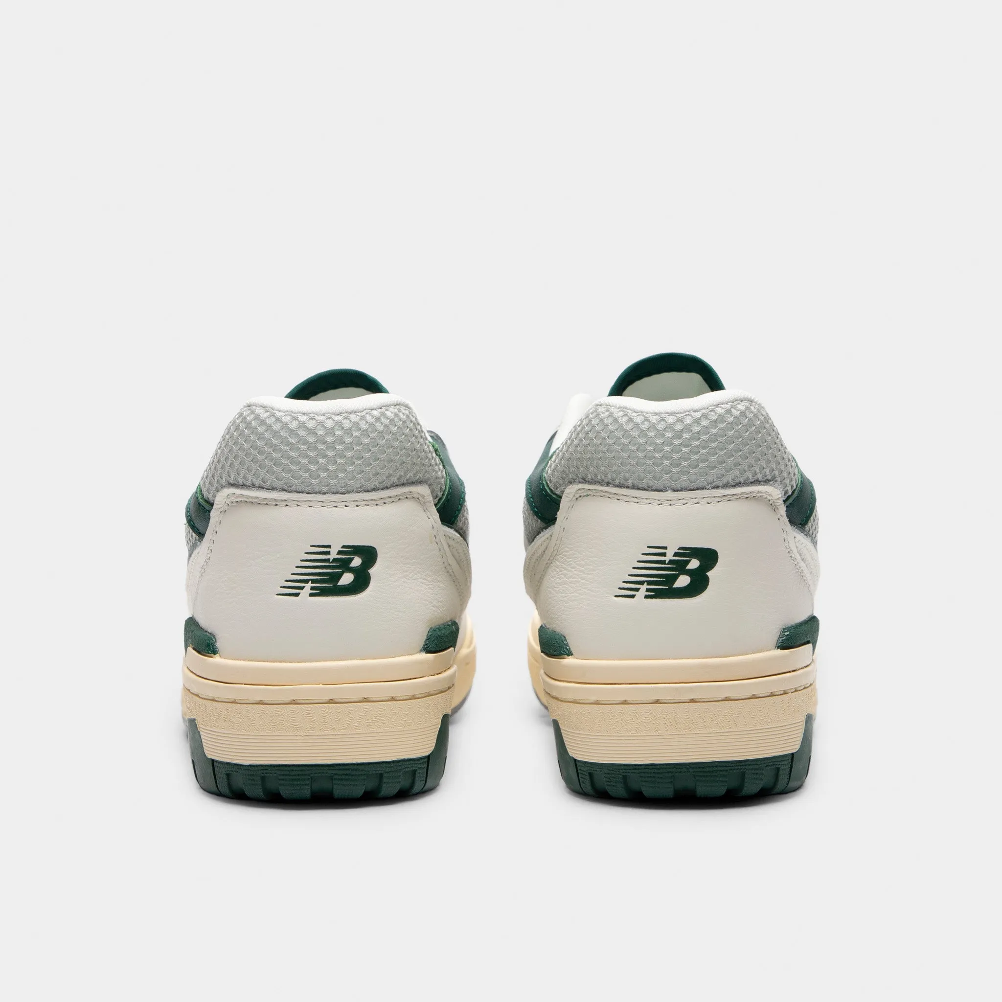 New Balance 550 Sea Salt / Marsh Green Anti   Fatigue Court Ready