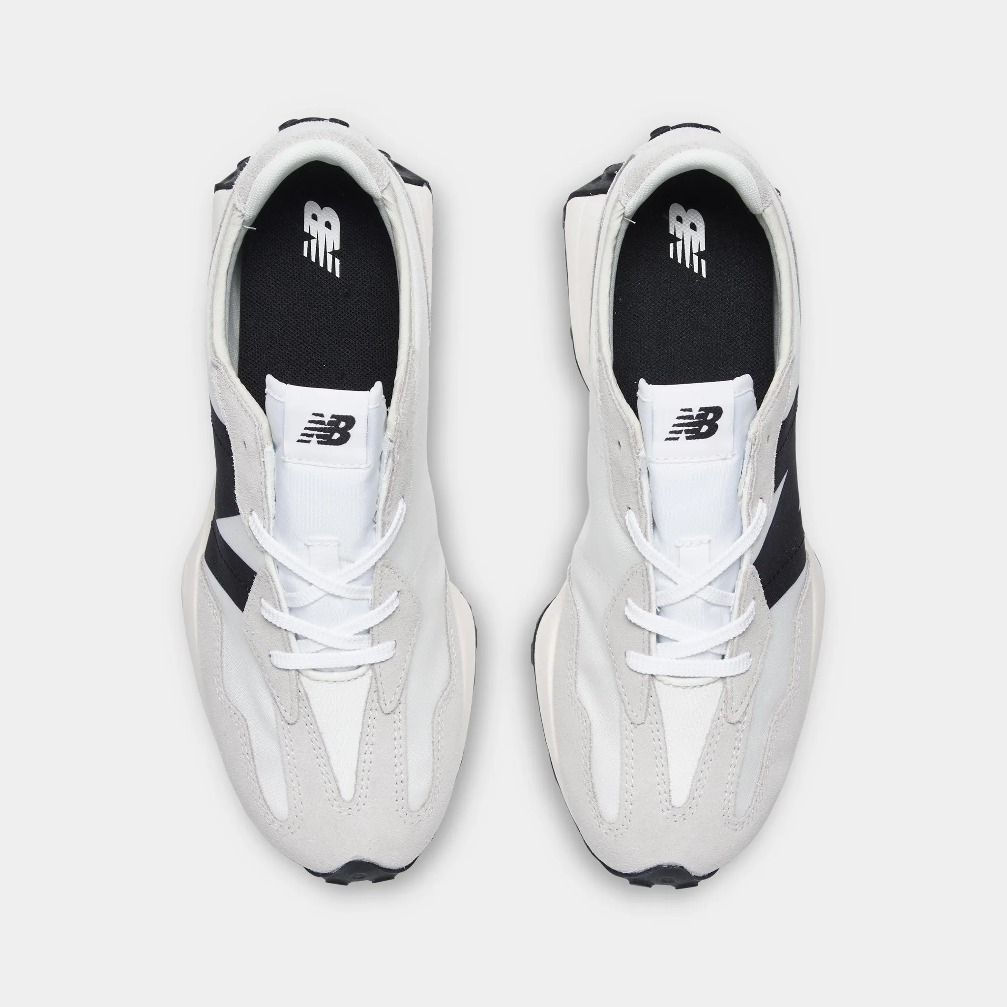 New Balance Juniors' GS327FE Silver Birch / Black Balanced Ride