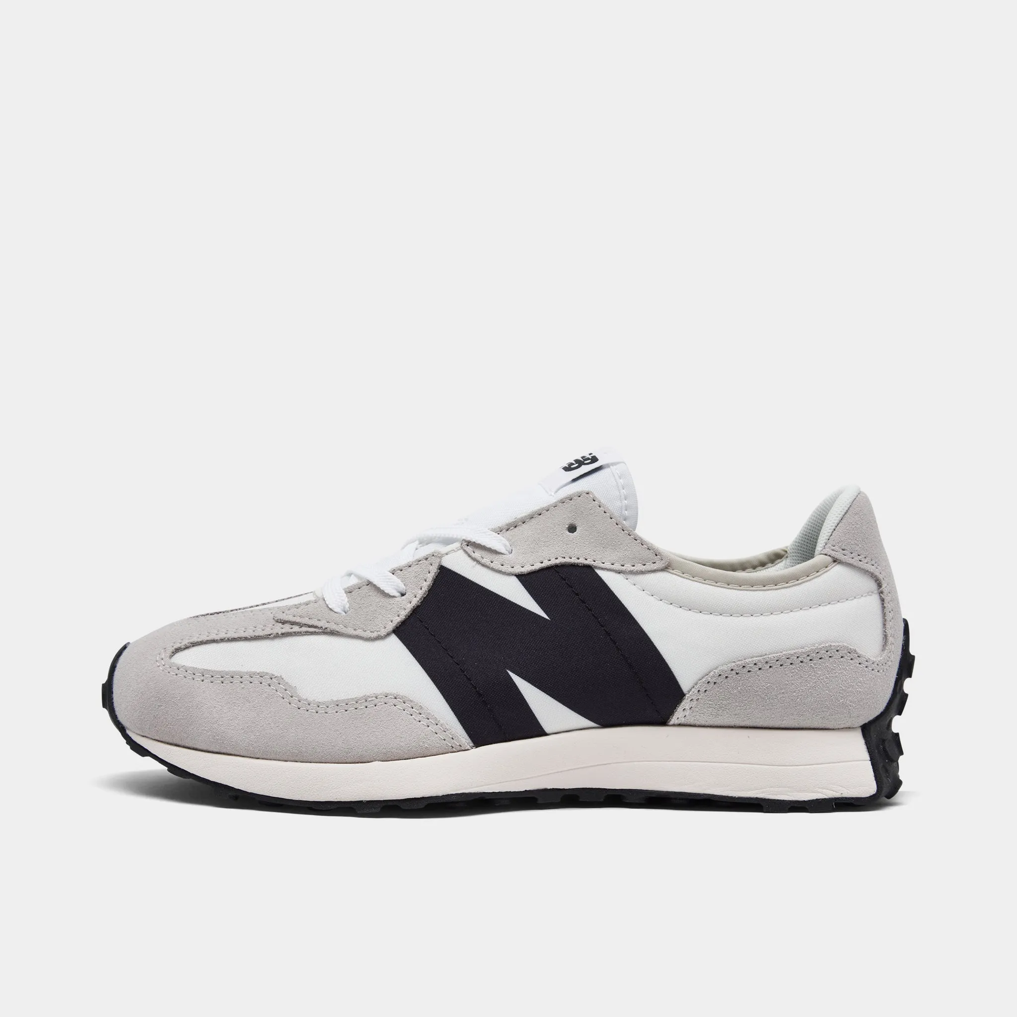 Heat Dissipating Design Durable Feel New Balance Juniors' GS327FE Silver Birch / Black