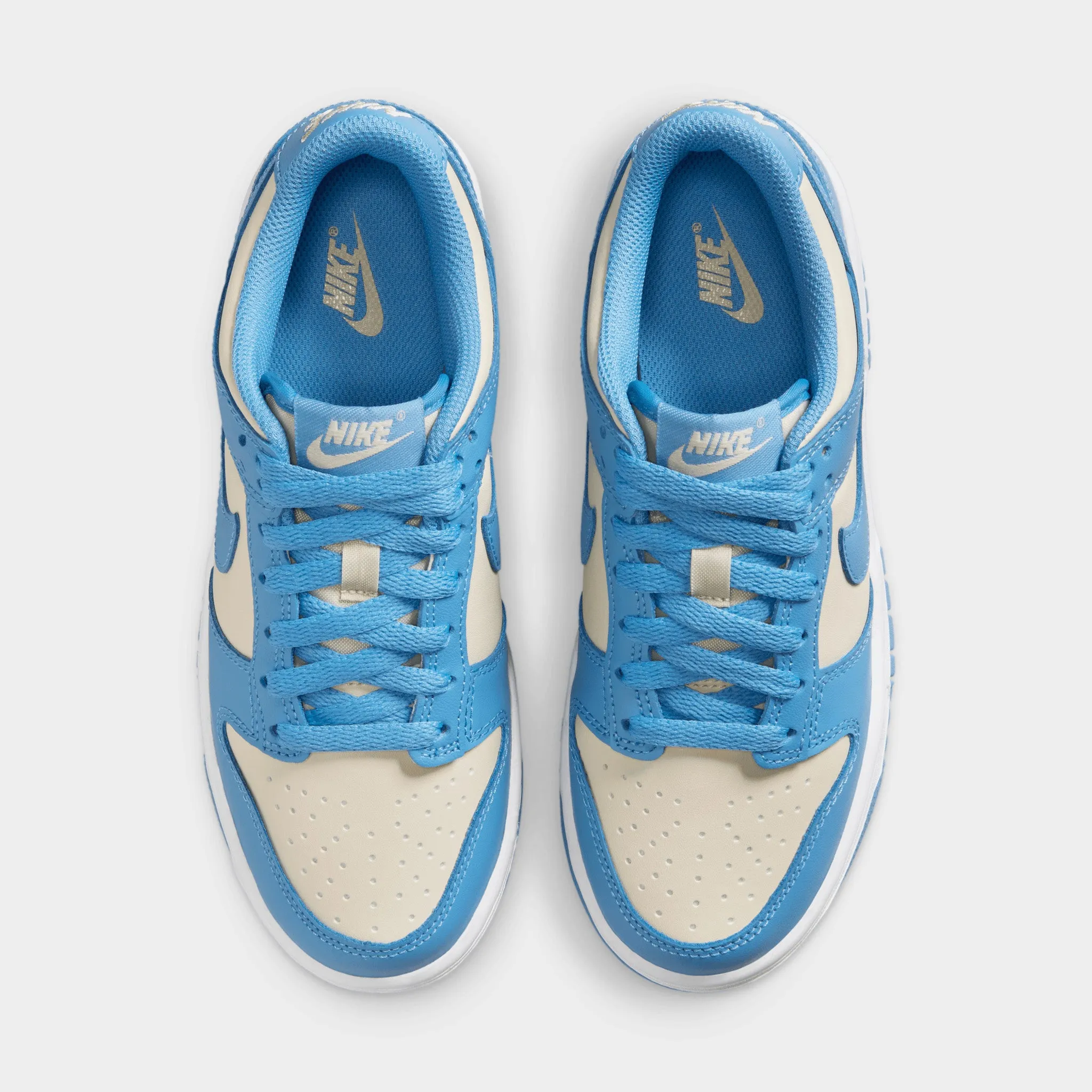 Traction pods Soft Touch Nike Dunk Low GS Blue Beyond / Beach - White