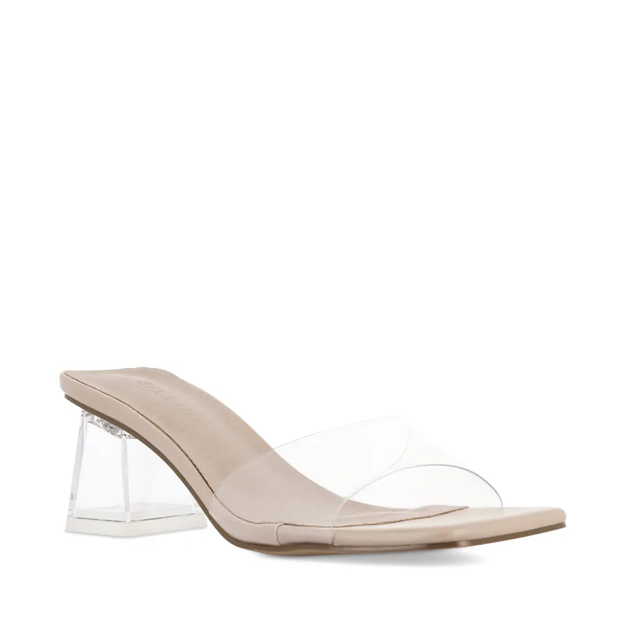 Adjustable Strap XAVA - NUDE CLEAR