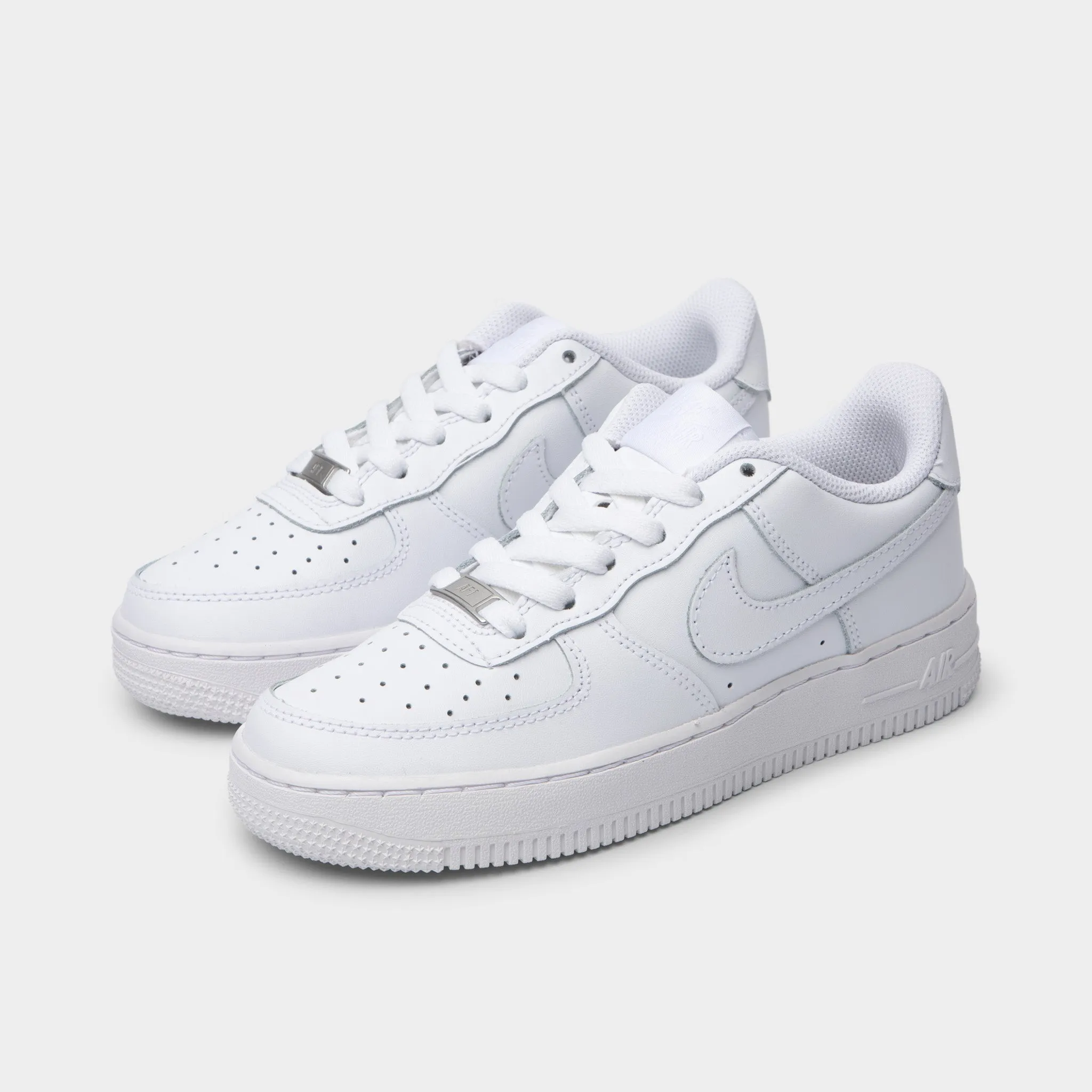 Adjustable Fit Technology Minimalist Base Nike Air Force 1 LE GS White / White
