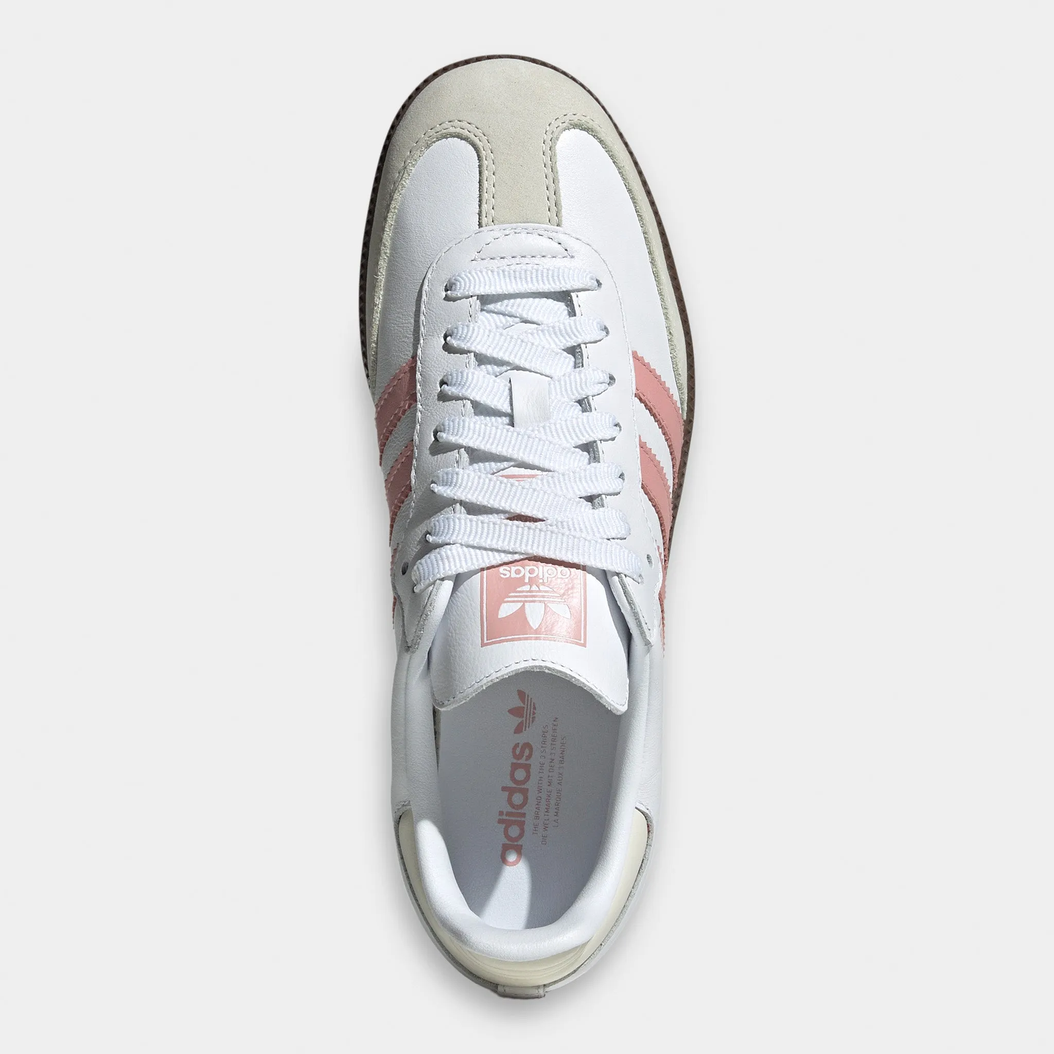 adidas Women's Samba OG White / Wonder Mauve - White Noise reduction
