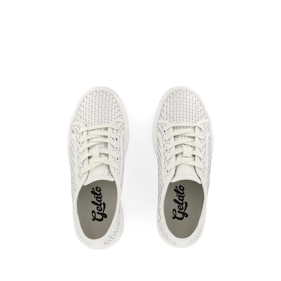 Indoor Friendly NORWICH - WHITE LEATHER