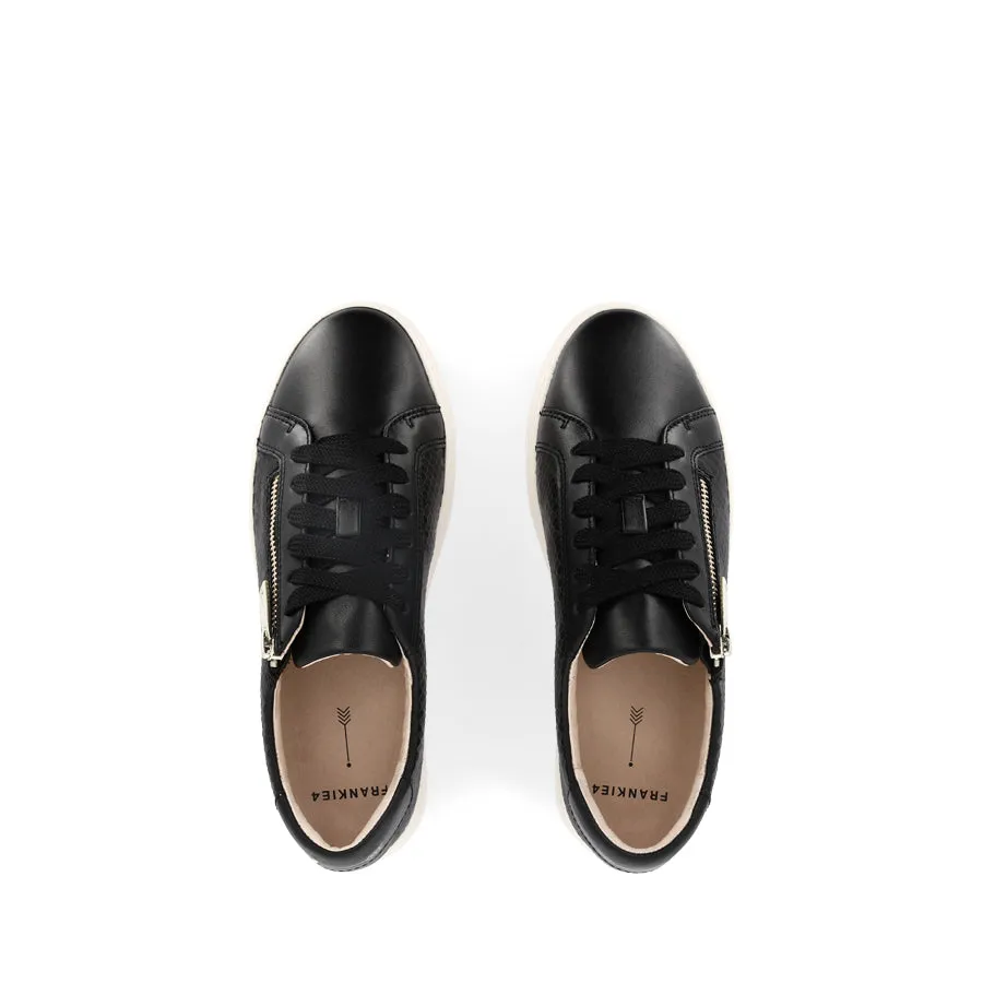 padded insole BILLIE II - BLACK EMBOSS LEATHER