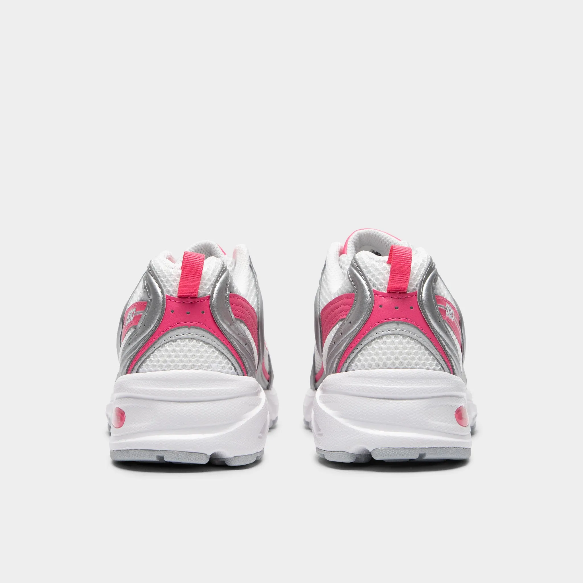 New Balance 530 Silver Metallic / Dragon Berry Balanced Stack Height Street Power