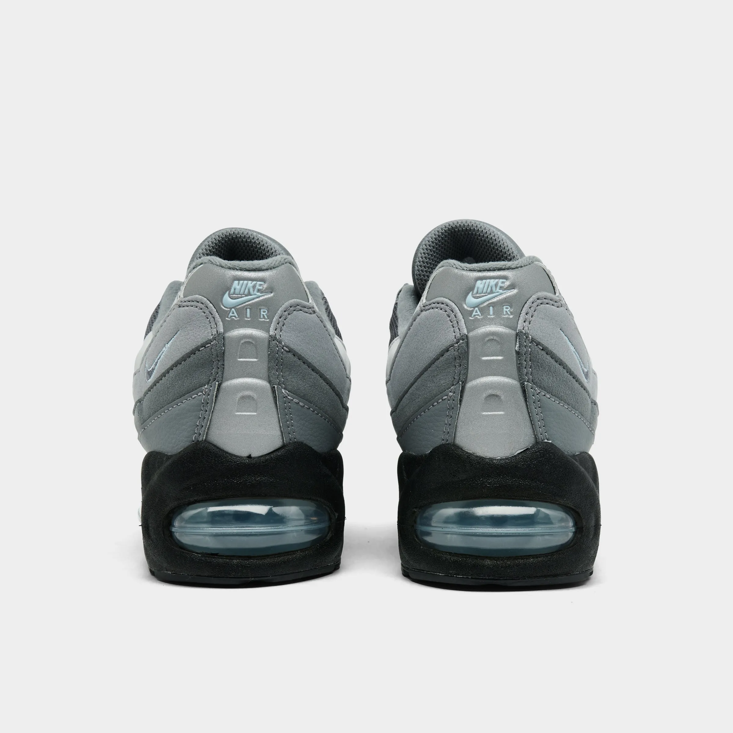 Secure Lace Loops Impact-absorbing Nike Air Max 95 GS Cool Grey / Psychic Blue