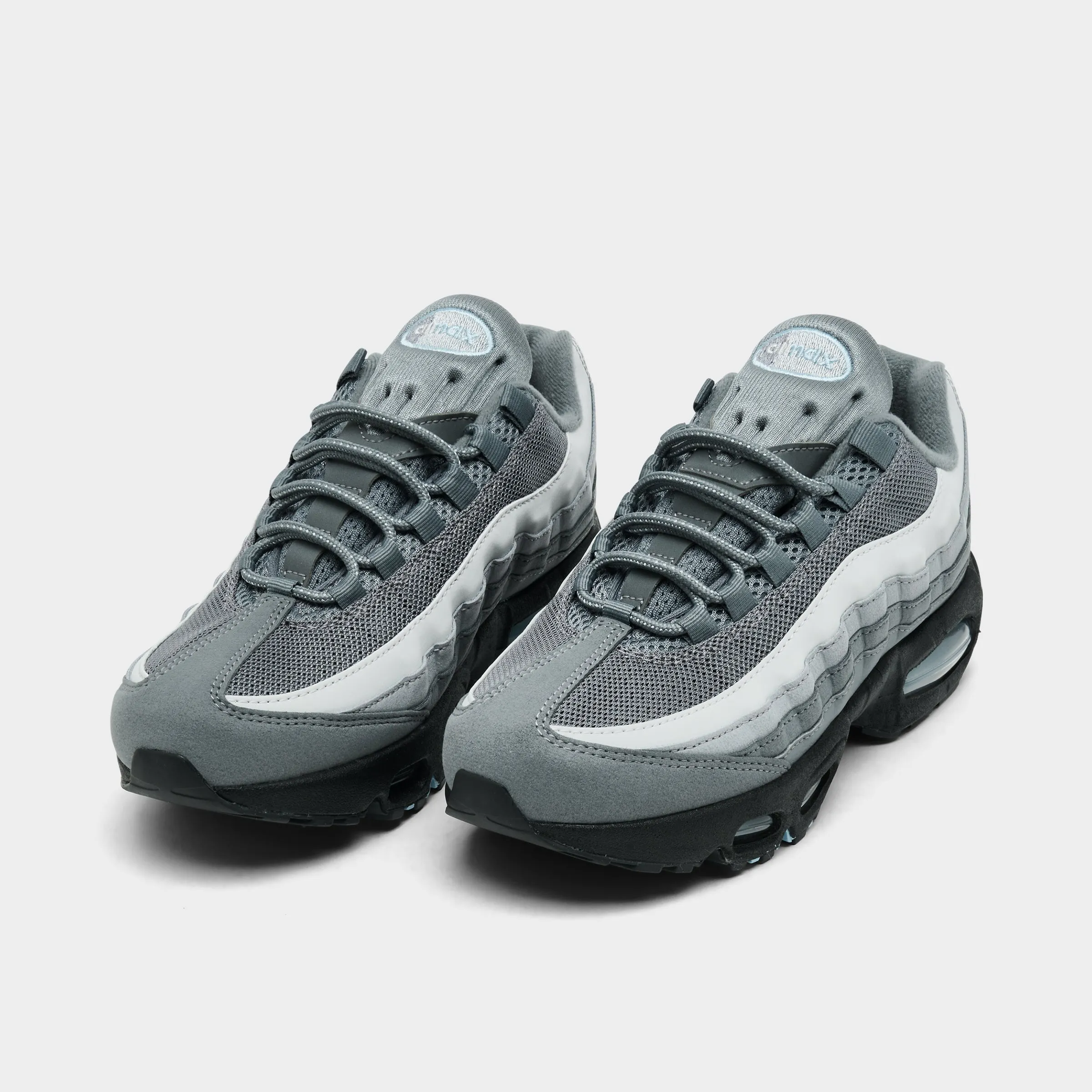 Nike Air Max 95 GS Cool Grey / Psychic Blue Hyperflex Groove Pattern