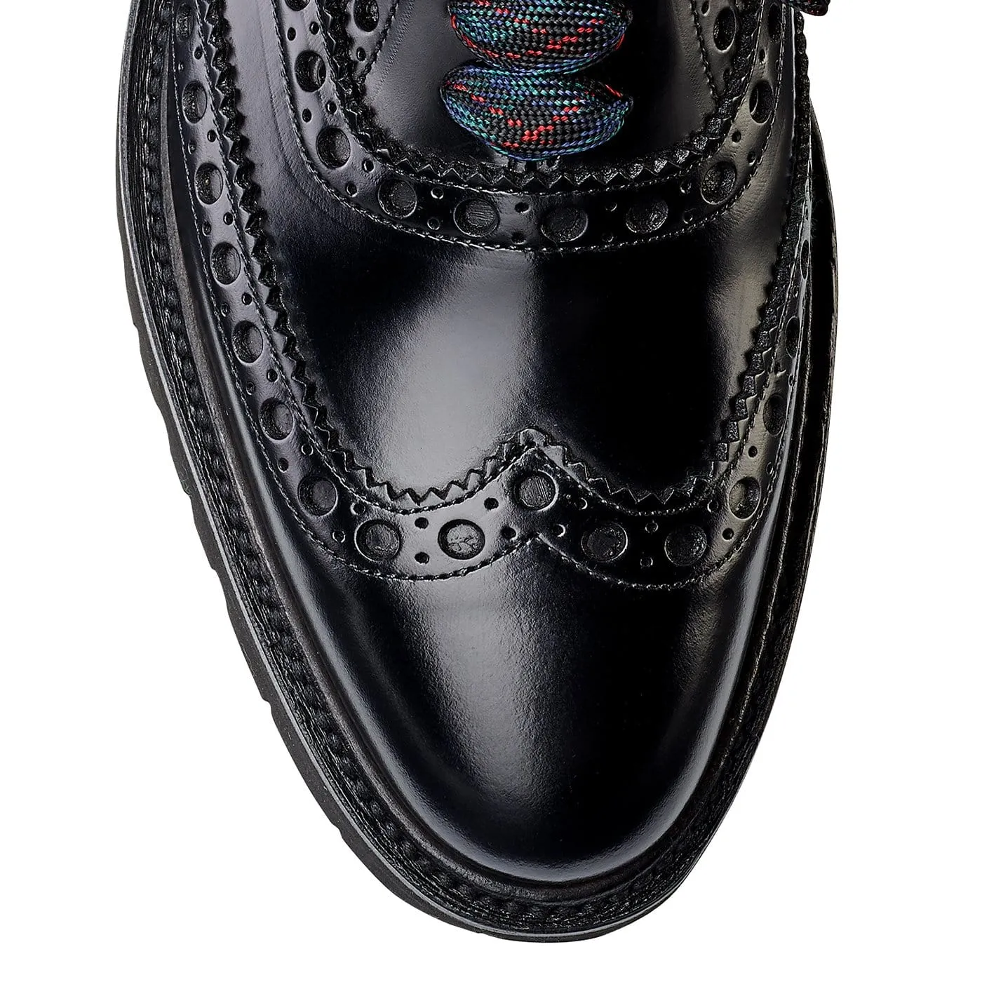 Durable Material Step Style Amy Black Cavalry Calf