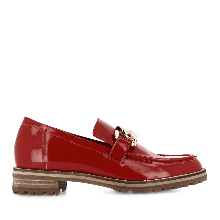 MISIMA W - RED PATENT LEATHER Bold Flow Foot Steady
