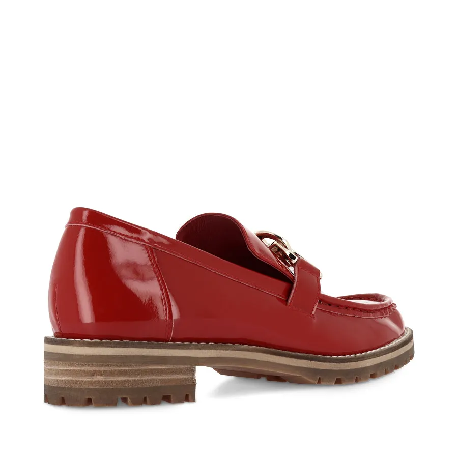 MISIMA W - RED PATENT LEATHER Soft Leather Fresh Move