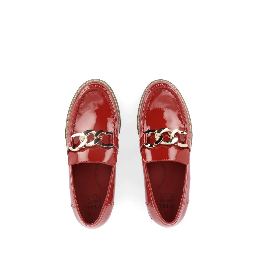 MISIMA W - RED PATENT LEATHER Relaxed All-day Wear Everyday Comfort