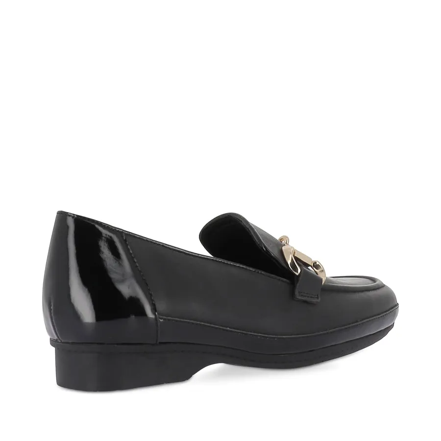FRONA XF - BLACK PATENT LEATHER Stylish Casuals