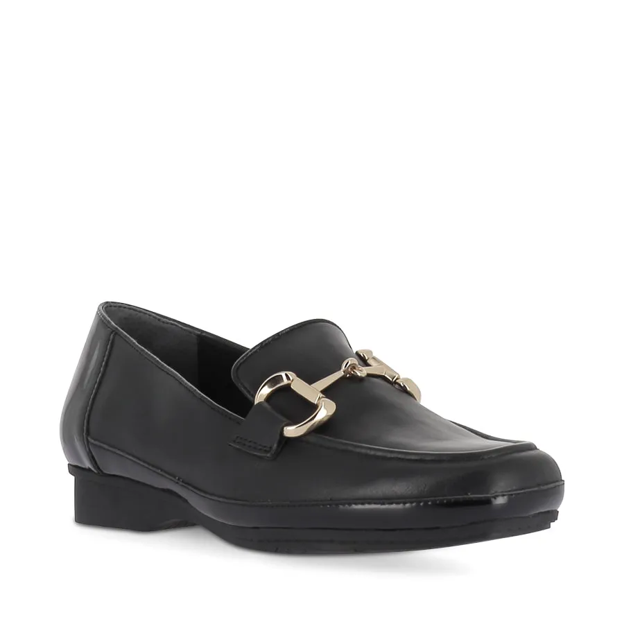 Smooth Step FRONA XF - BLACK PATENT LEATHER