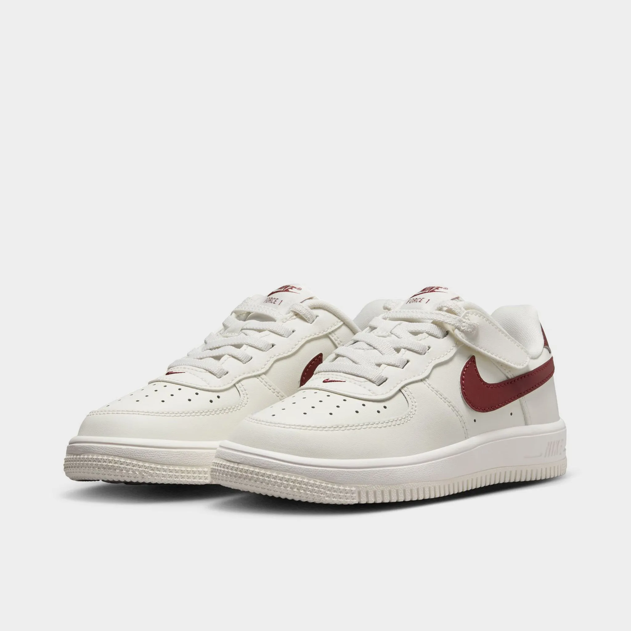 Speedy Walk Nike Air Force 1 Low EasyOn PS Sail / Dark Team Red