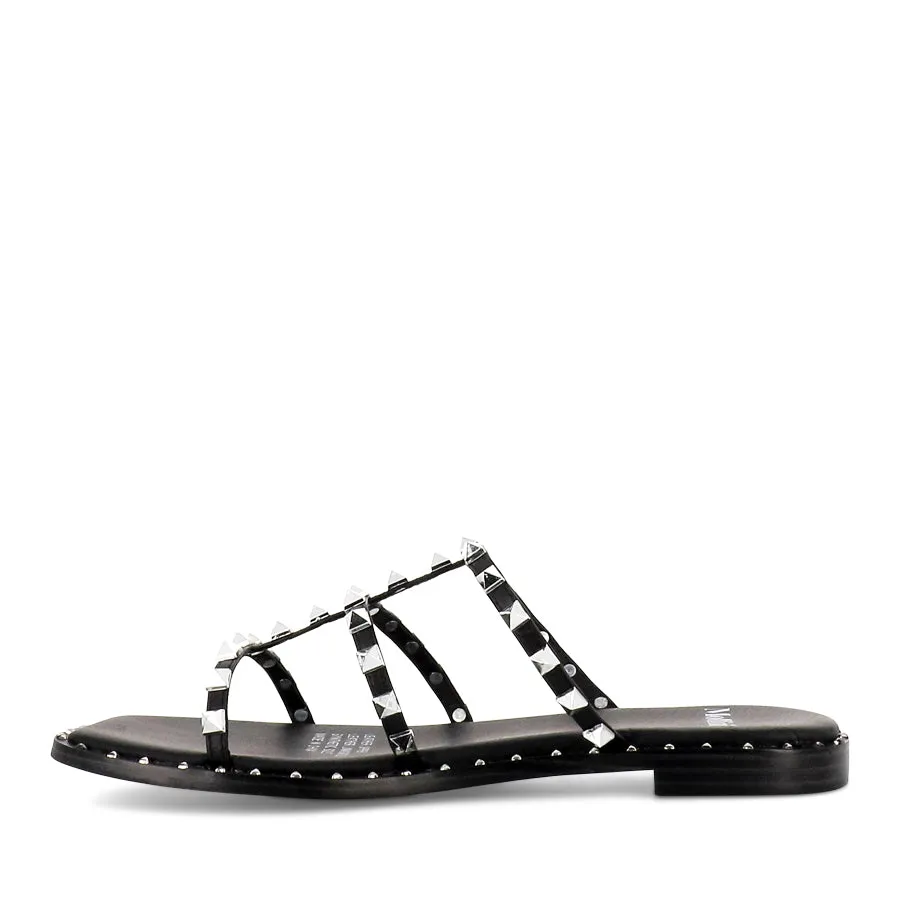 Black Chic TARCO - BLACK SILVER LEATHER